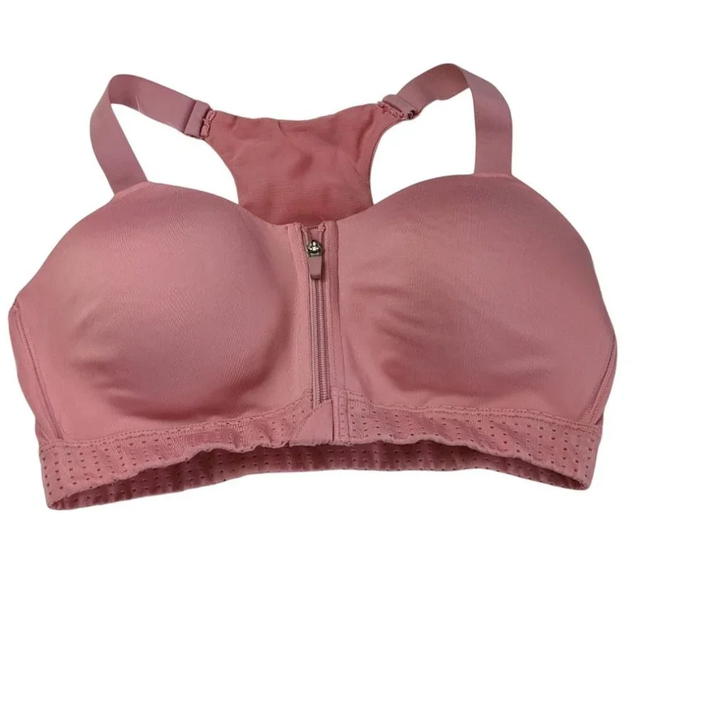 MTA SPORT LARGE PINK WORKOUT BRA - Picture 1 of 10